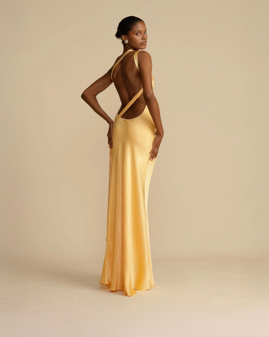 Celeste One-Shoulder Maxi Dress