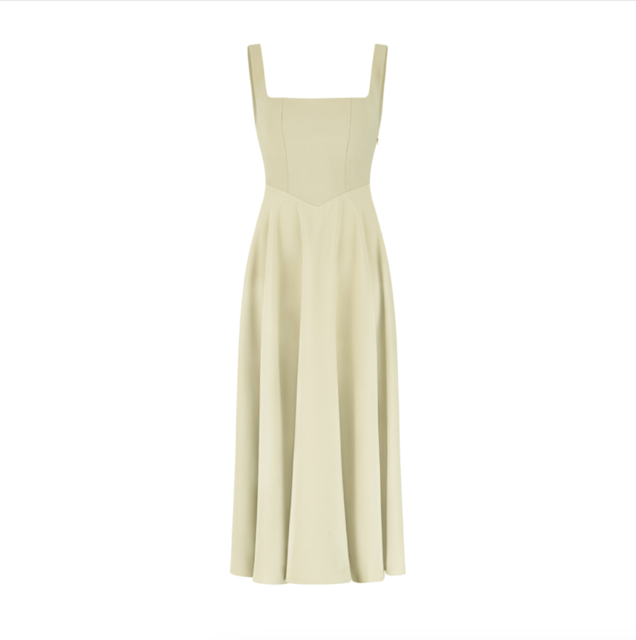 Ellowyn Square Neck Maxi Dress